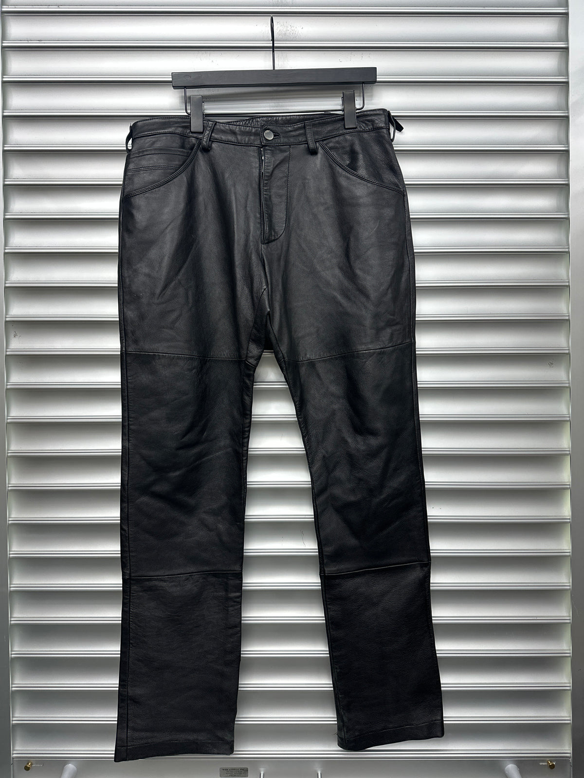 Vintage Leather Pants - 34**