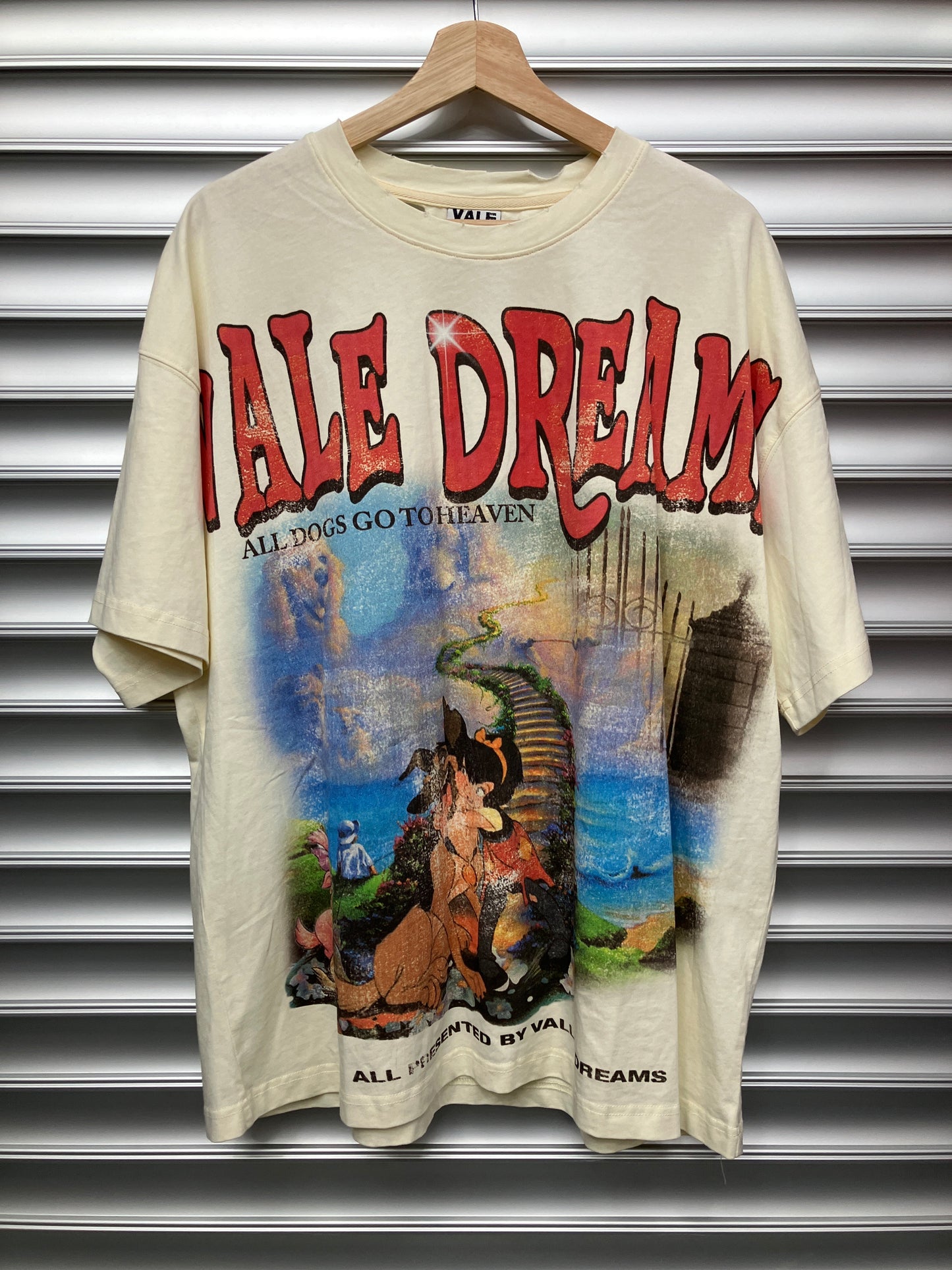 Vale All Dogs Go To Heaven Tee - Large