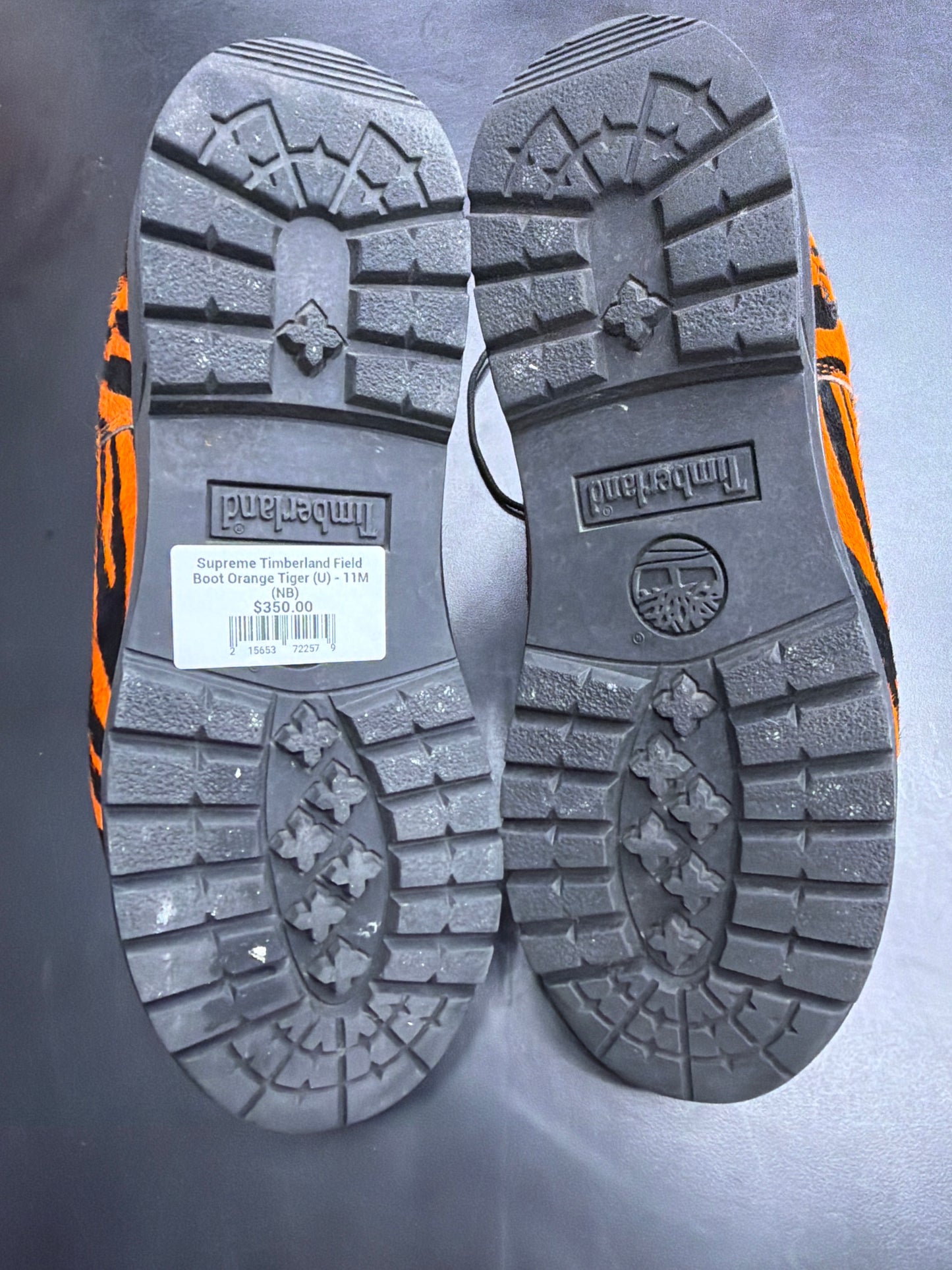 Supreme Timberland Field Boot Orange Tiger (U) - 11M (NB)