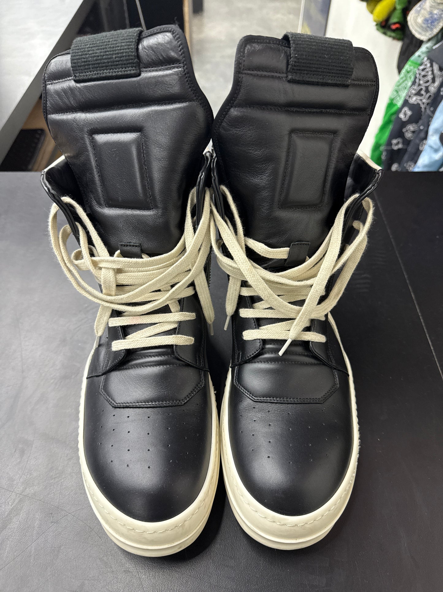Rick Owen Geobasket Black (U) - 43(10) (NB)