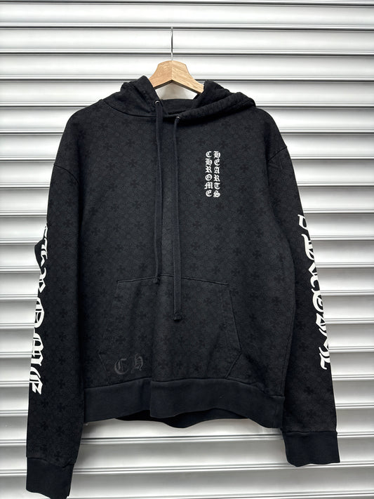 Chrome Hearts Black Monogram Hoodie - S