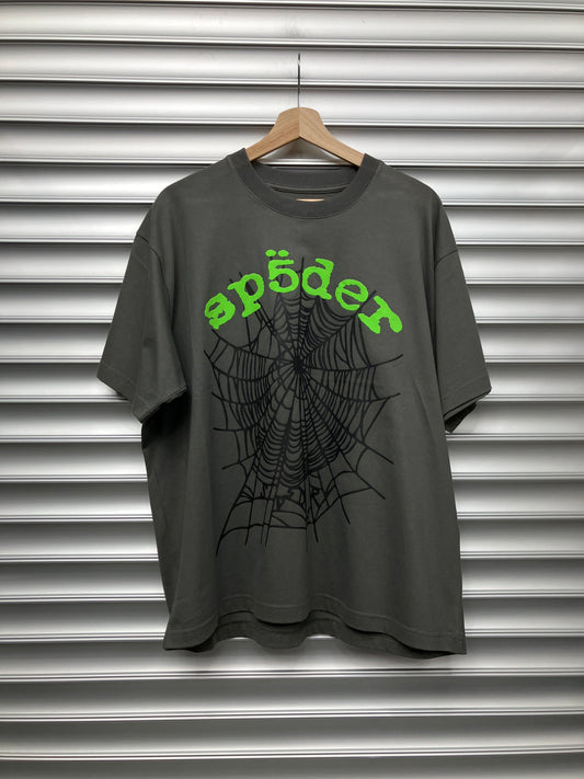 Spider Grey Web Tee - L*