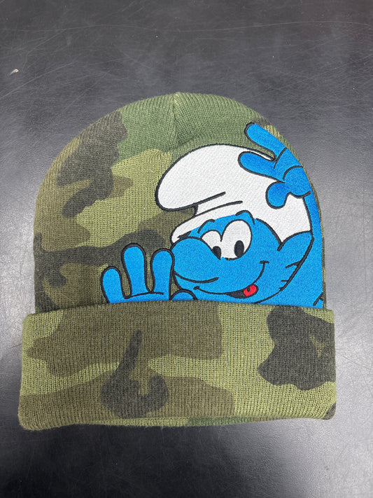 Supreme Camo Smurfs Beanie**