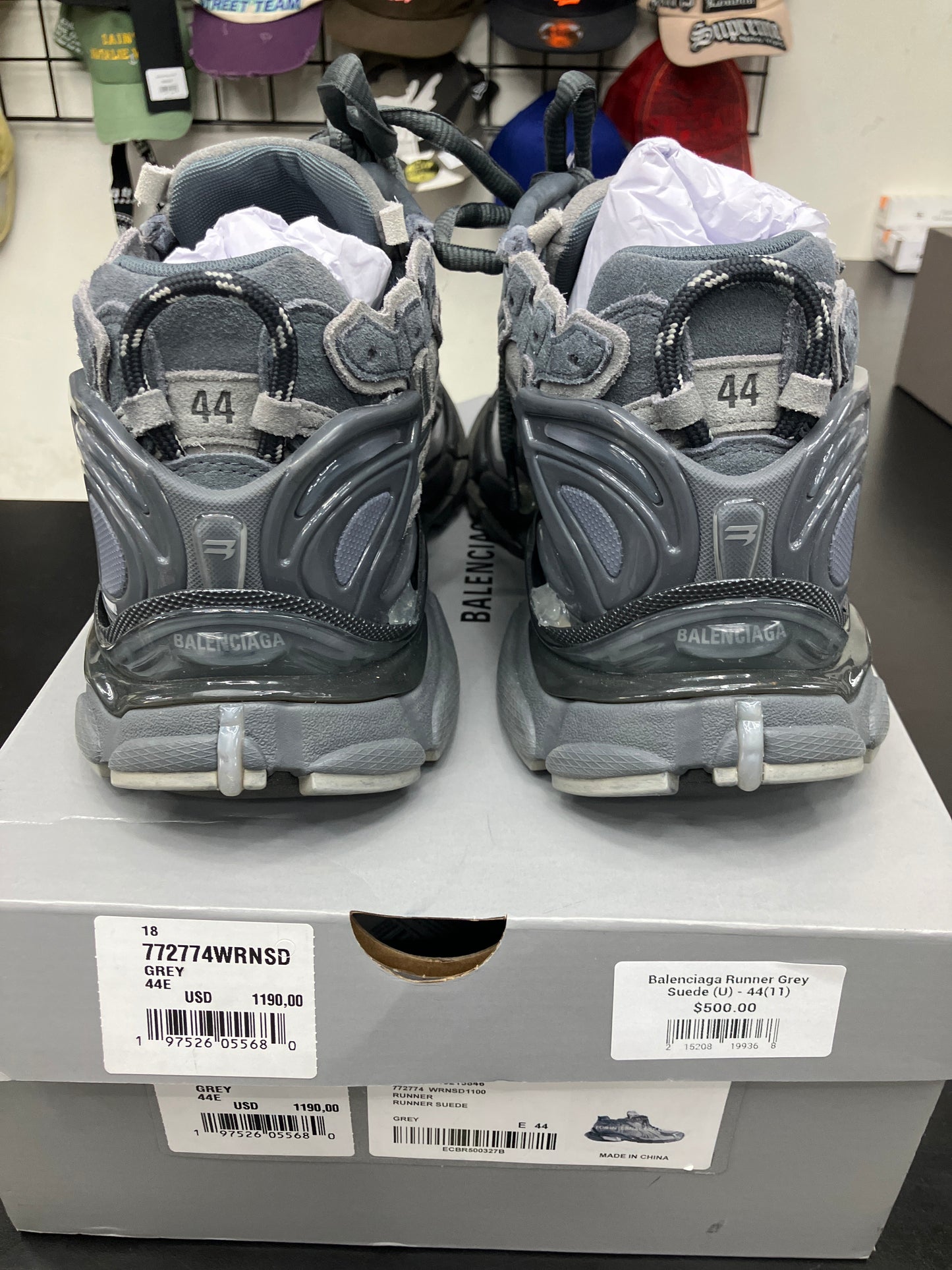 Balenciaga Runner Grey Suede (U) - 44(11)
