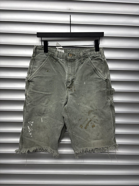 Sage Green Carhartt Shorts - 30