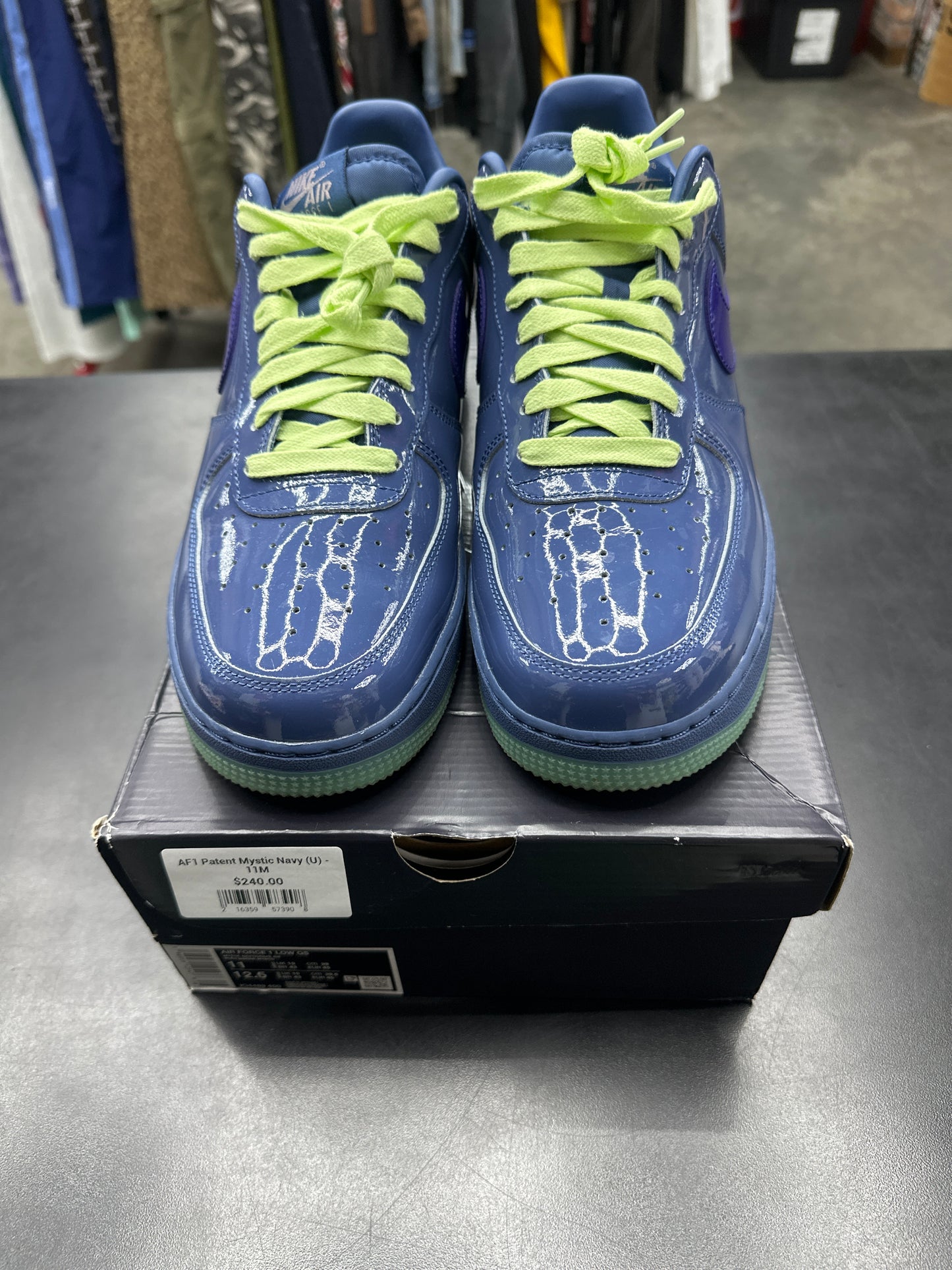 AF1 Patent Mystic Navy (U) - 11M