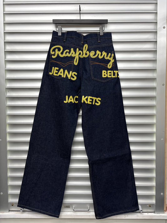 Raspberry Belt Jeans - L**