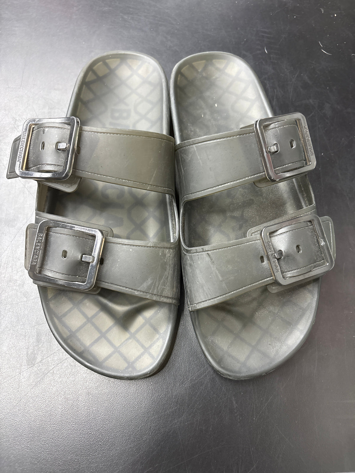 Balenciaga Pool Slides (U) - 45(12) (NB)**