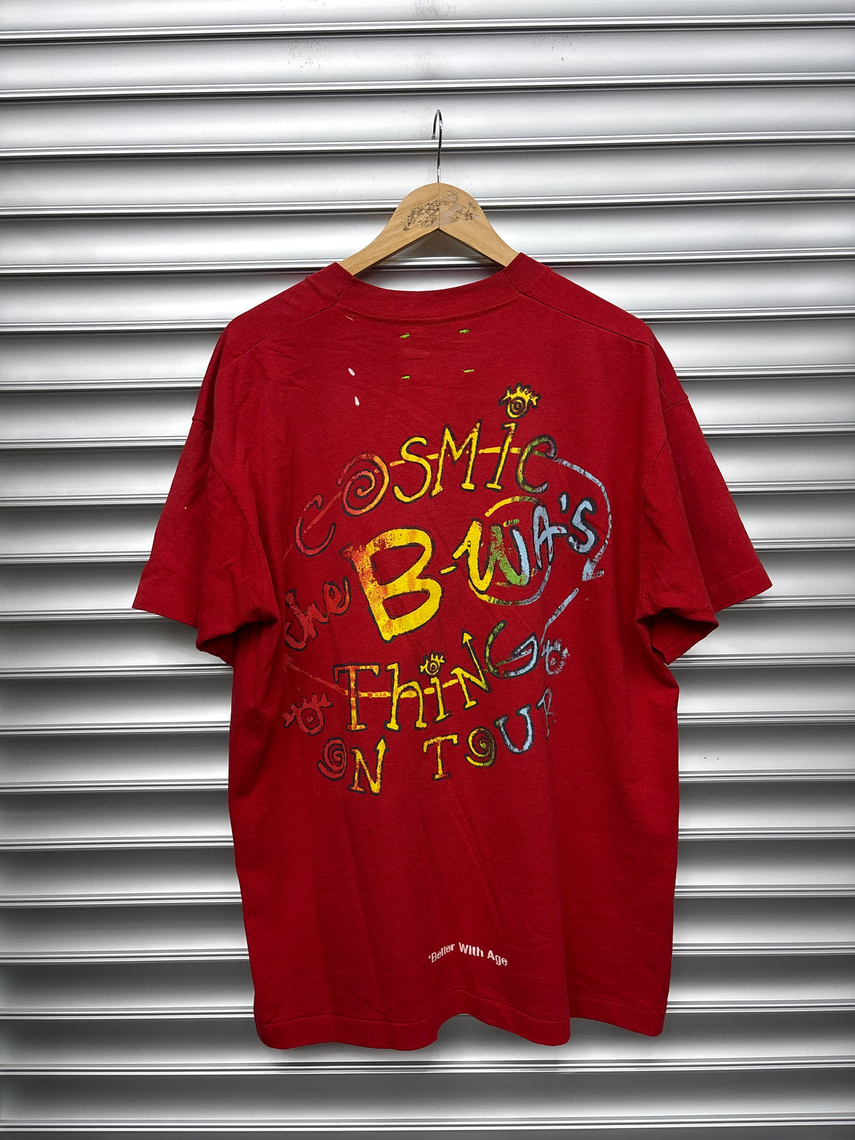 Better With Age Red Concert Tee - XL**