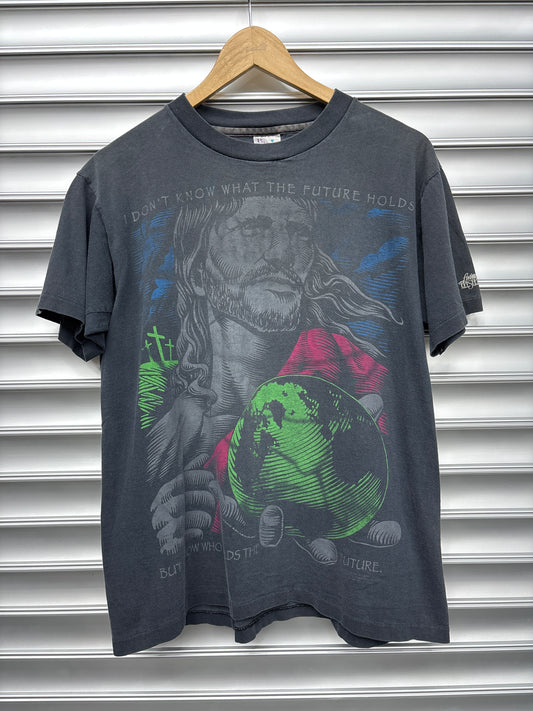 Vintage World Jesus Tee - L