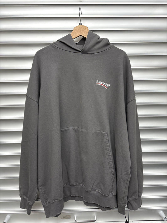 Balenciaga Grey Campaign Hoodie - S**