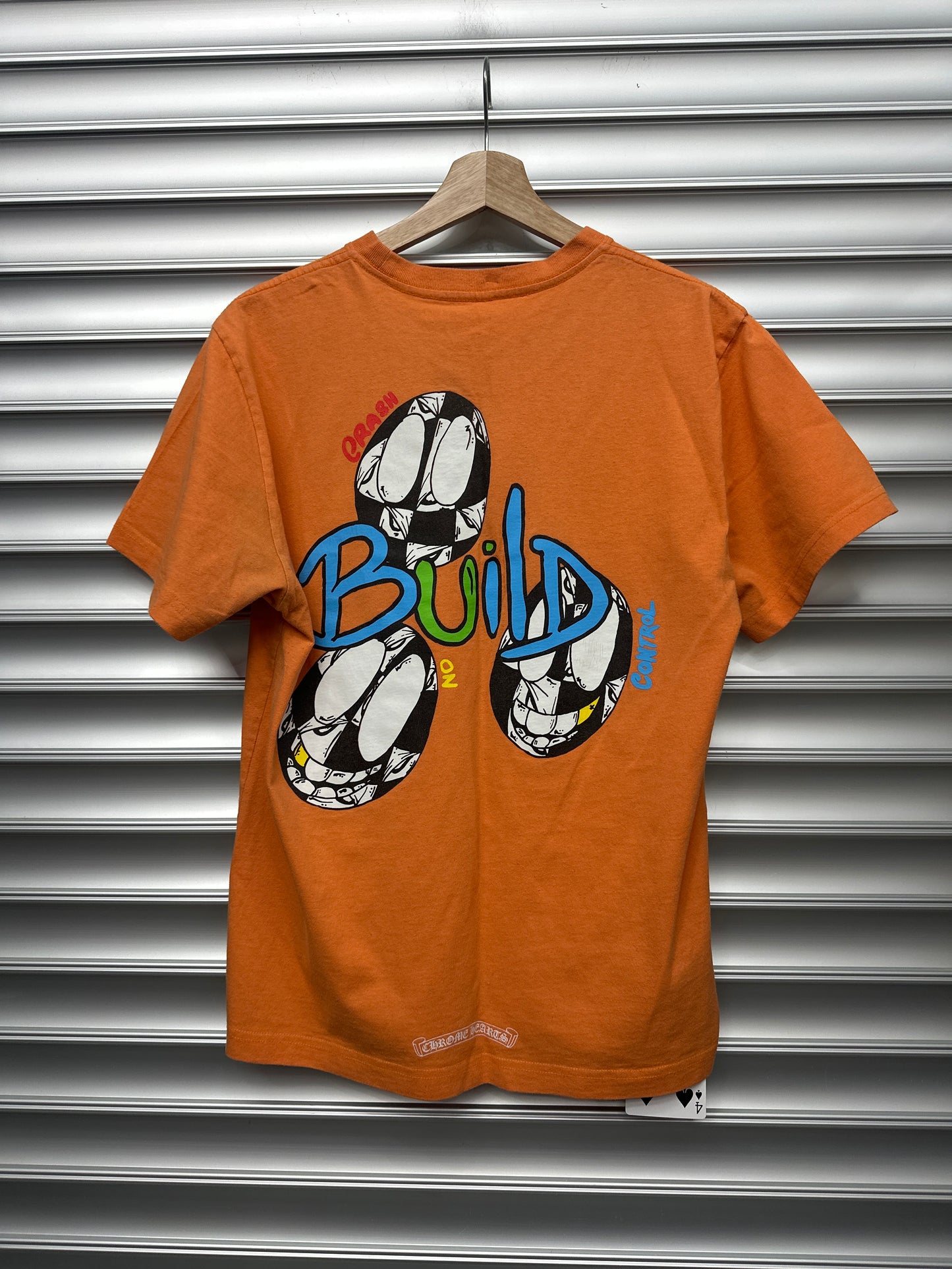Chrome Hearts Orange Matty Boy Build Tee - M