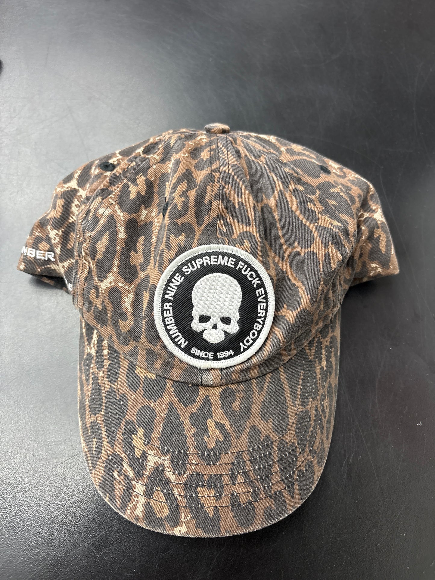 Supreme Number Nine Cheetah Hat