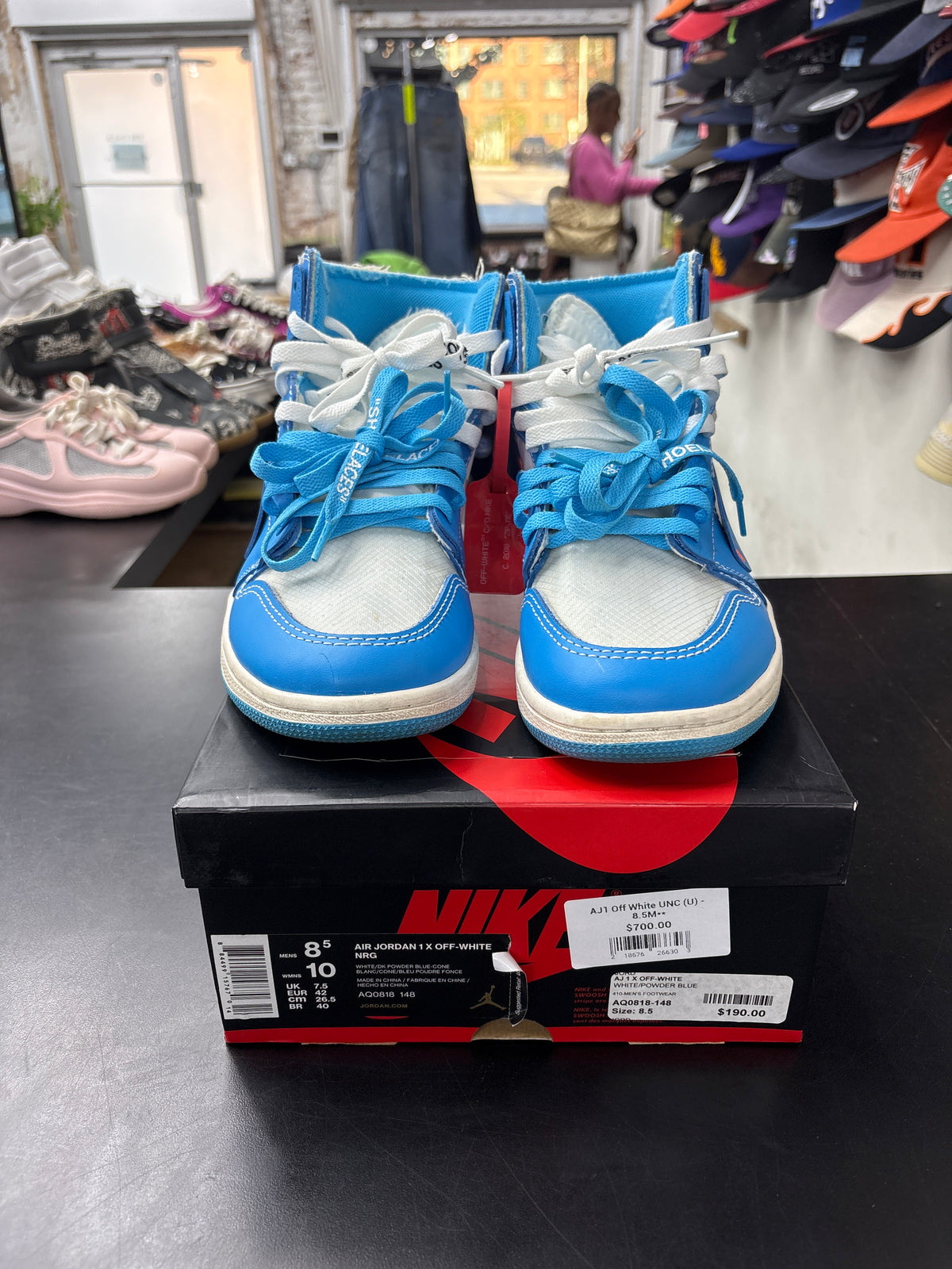 AJ1 Off White UNC (U) - 8.5M**