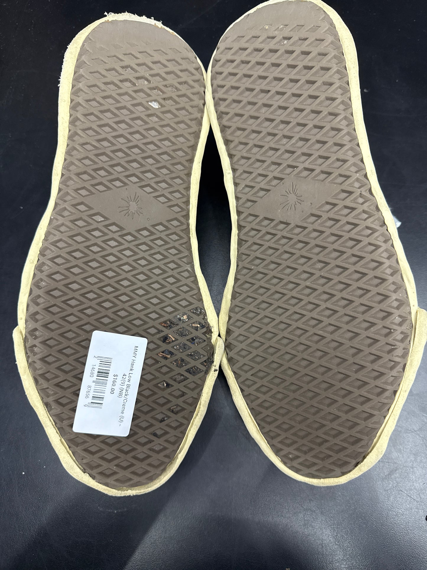 MMY Hank Low Black/Creme (U) - 42(9) (NB)