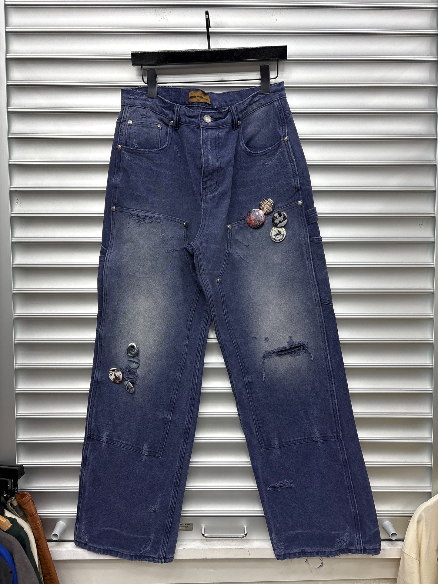 BORC Blue Double Knee Denim - M