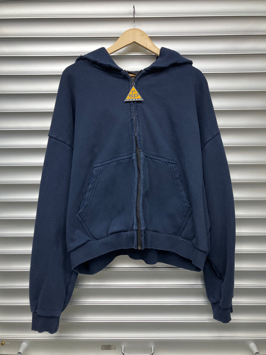 Blue Raspberry Zip Up - L