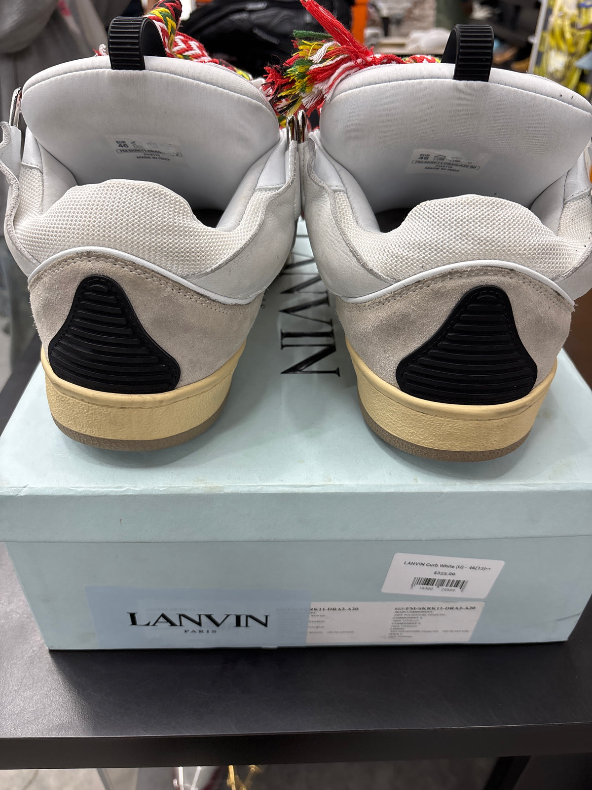 LANVIN Curb White (U) - 46(13)**