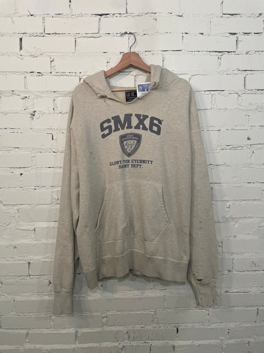 Saint Micheal SMX6 Distressed Hoodie - XL