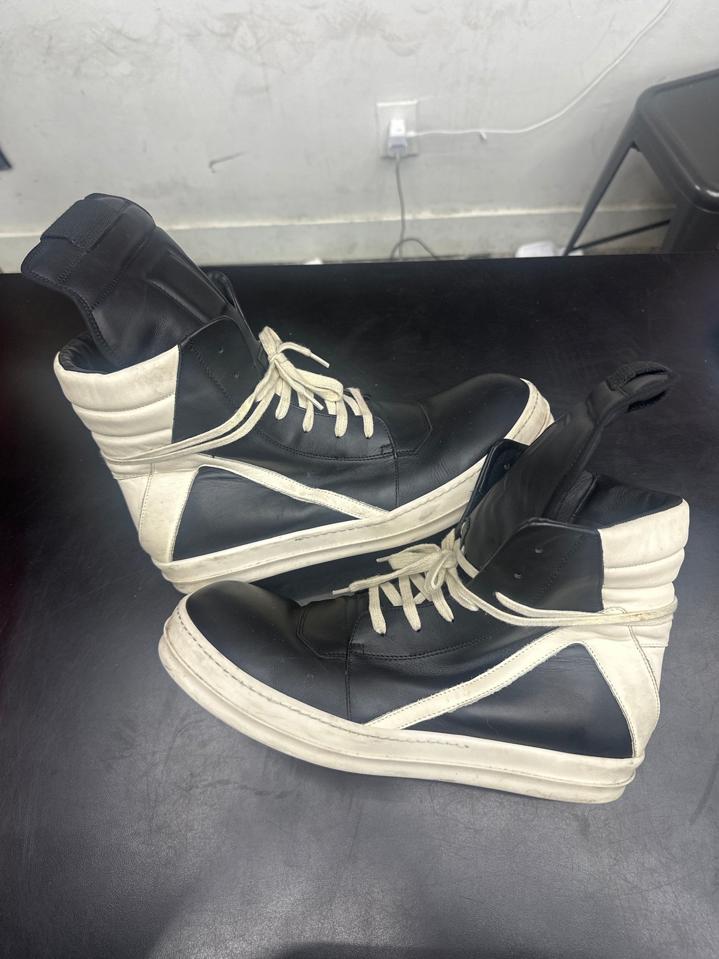 Rick Owen Geobasket Black (U) - 46(13) (NB)