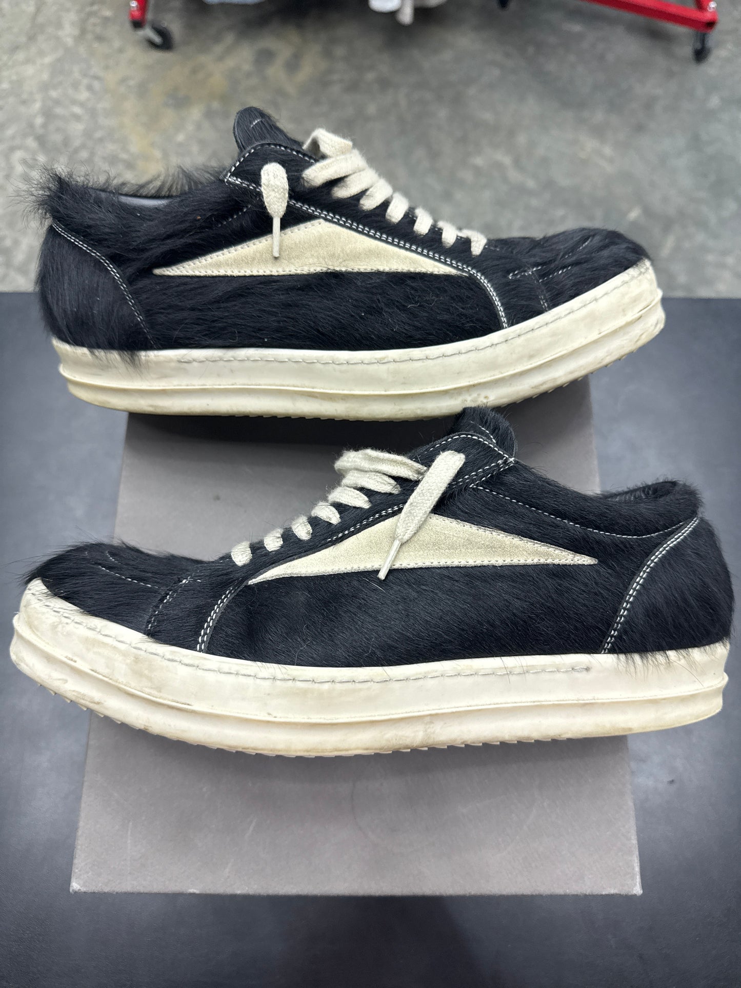 Rick Owen Vintage Pony Hair Black (U) - 44(11)