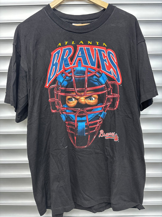 Vintage Braves Pitcher Tee - L