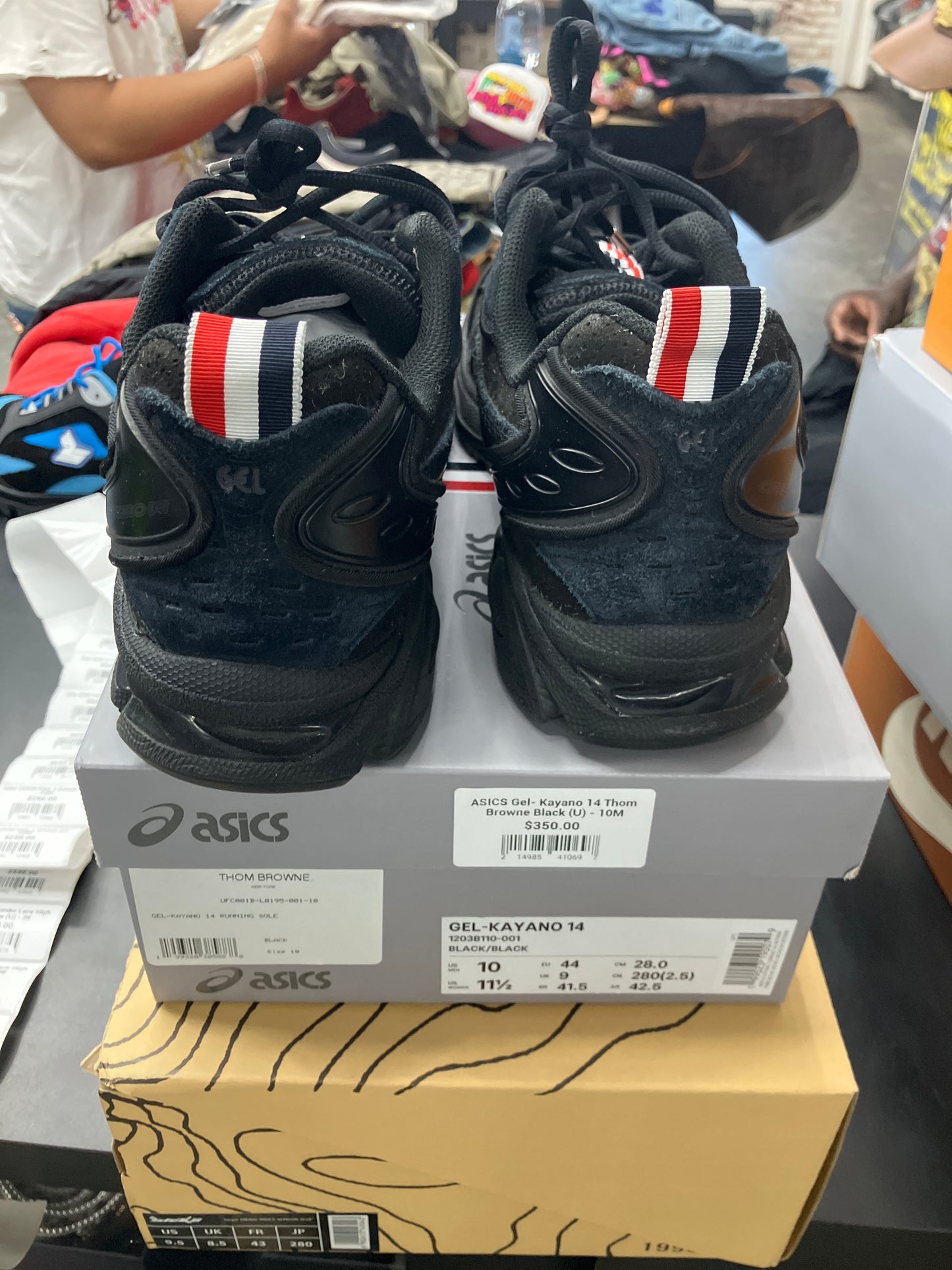 ASICS Gel- Kayano 14 Thom Browne Black (U) - 10M