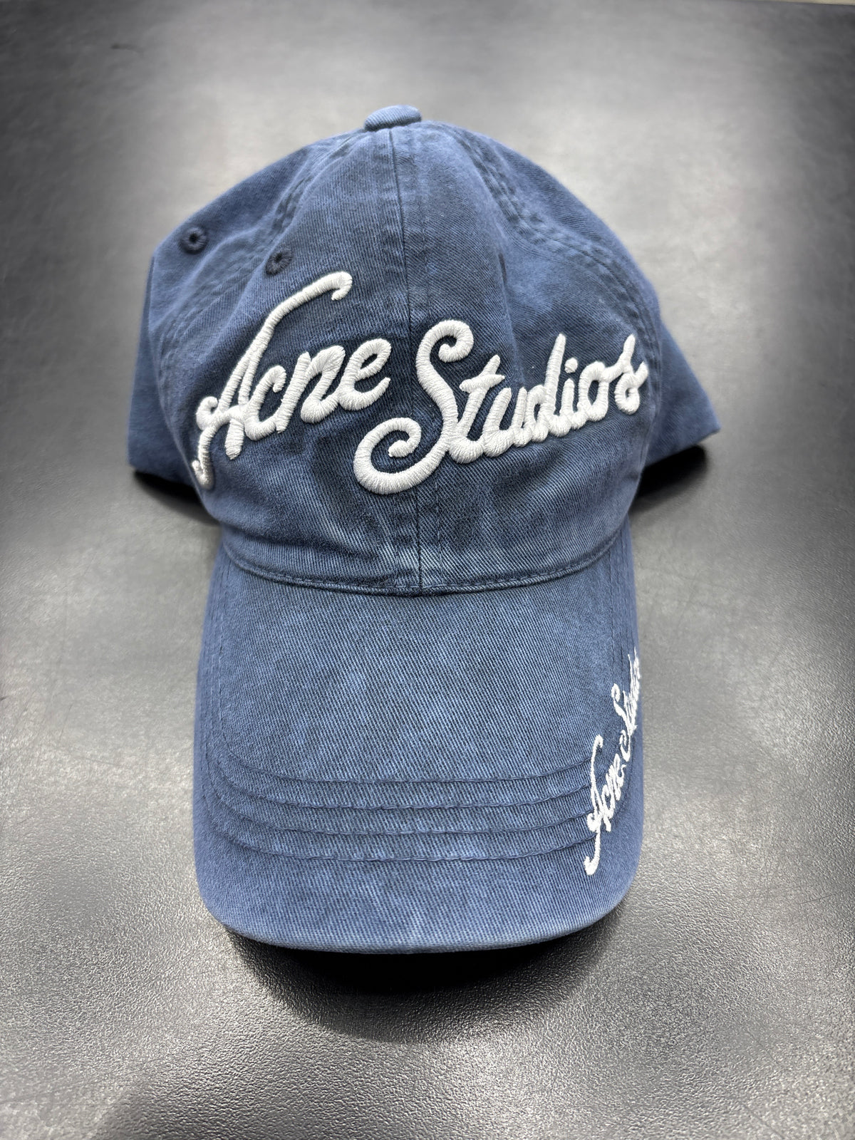 Acne Studios Navy Baseball Hat - OS **