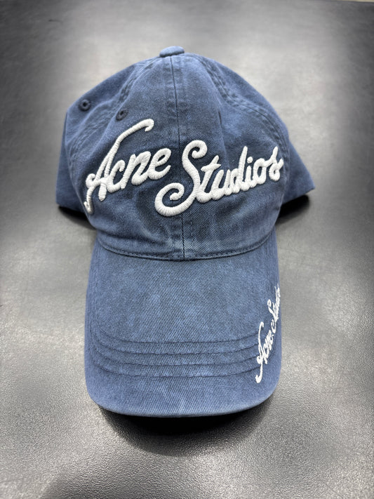 Acne Studios Navy Baseball Hat - OS **