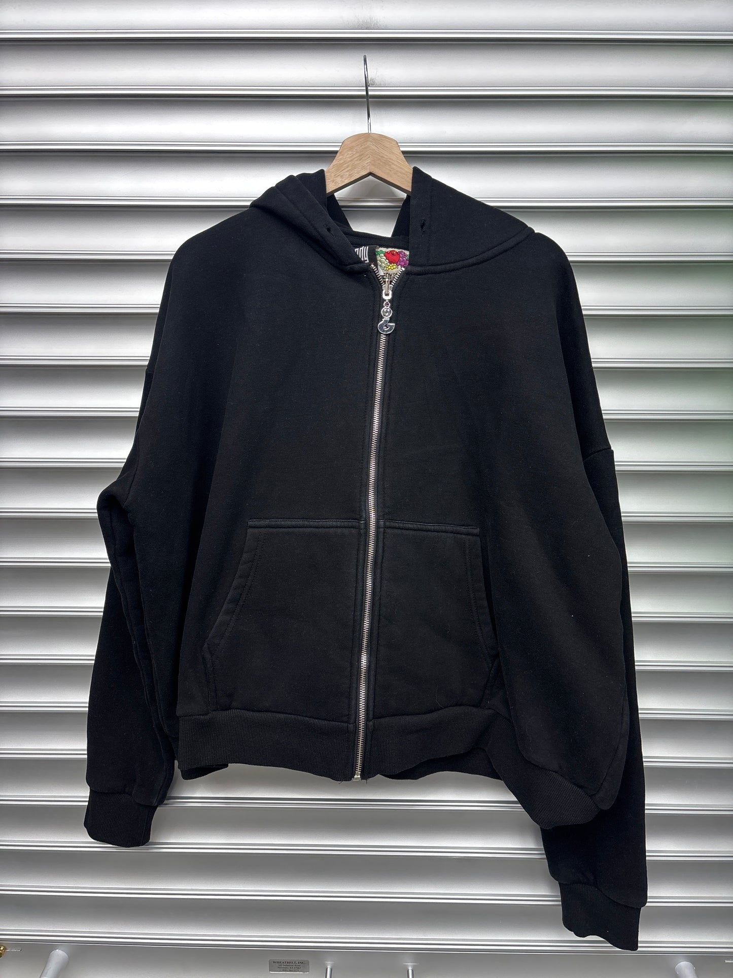 Greedy Unit Black Hoodie - L