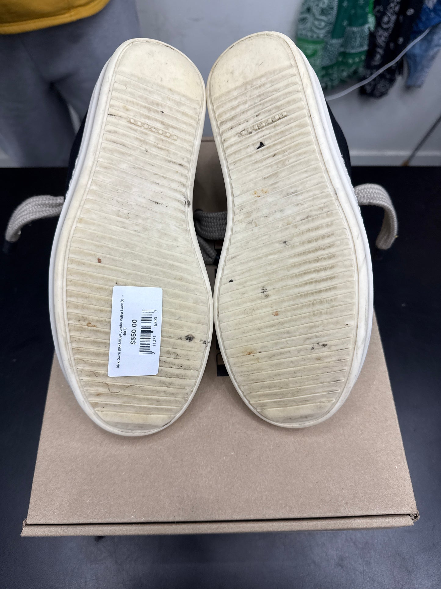 Rick Owen DRKSHDW Jumbo Puffer Lace (U) - 40(7)