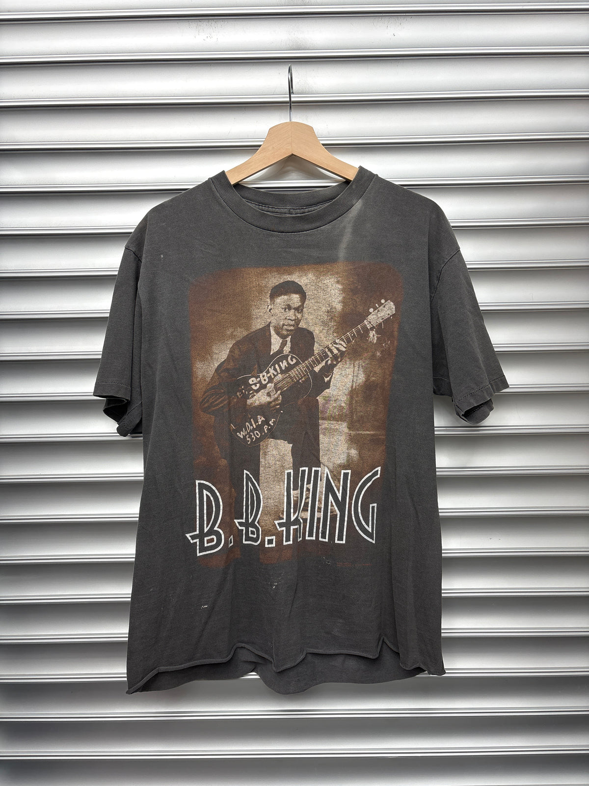 Vintage BB King Faded Tee - L**