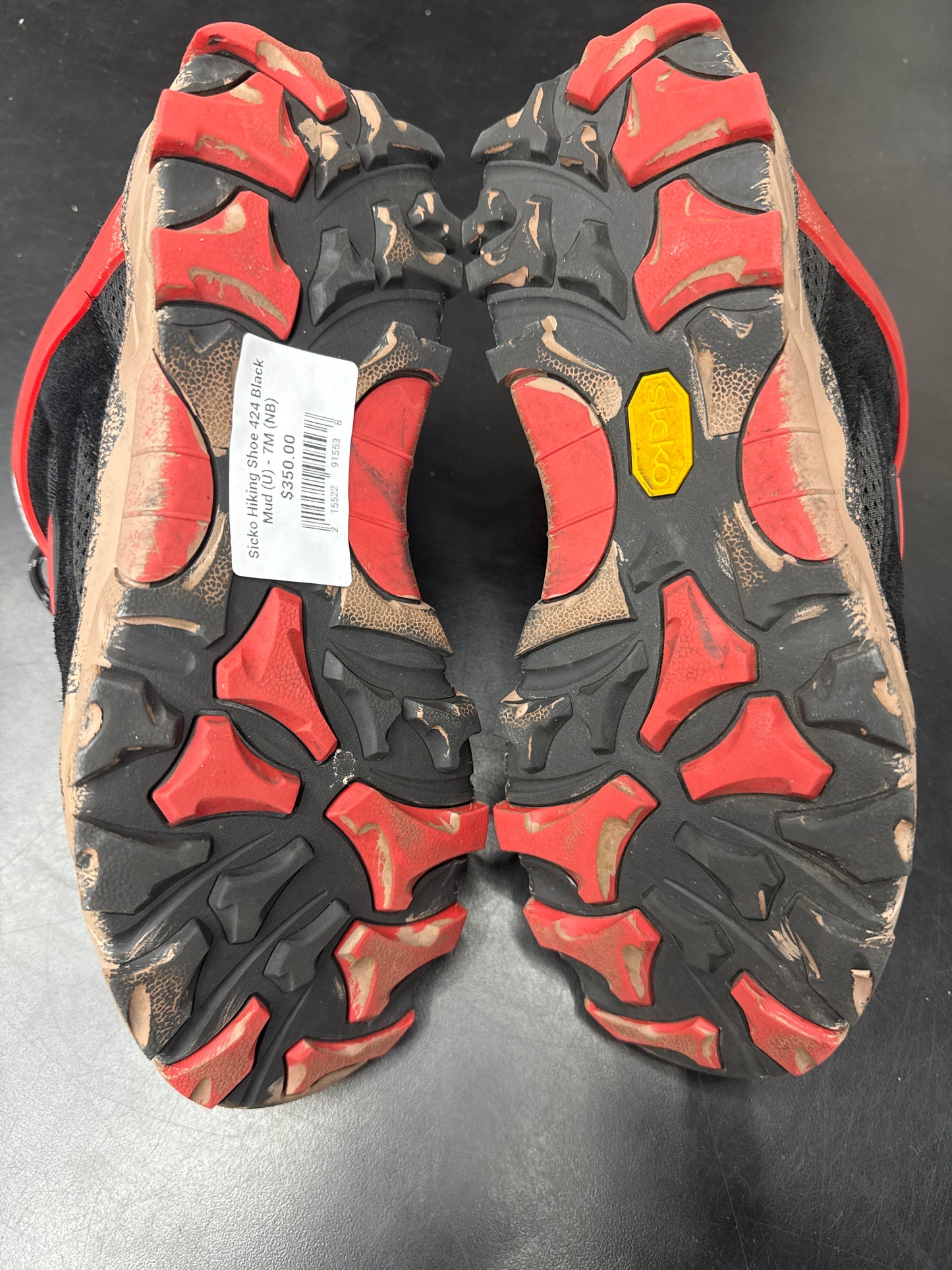 Sicko Hiking Shoe 424 Black Mud (U) - 7M (NB)