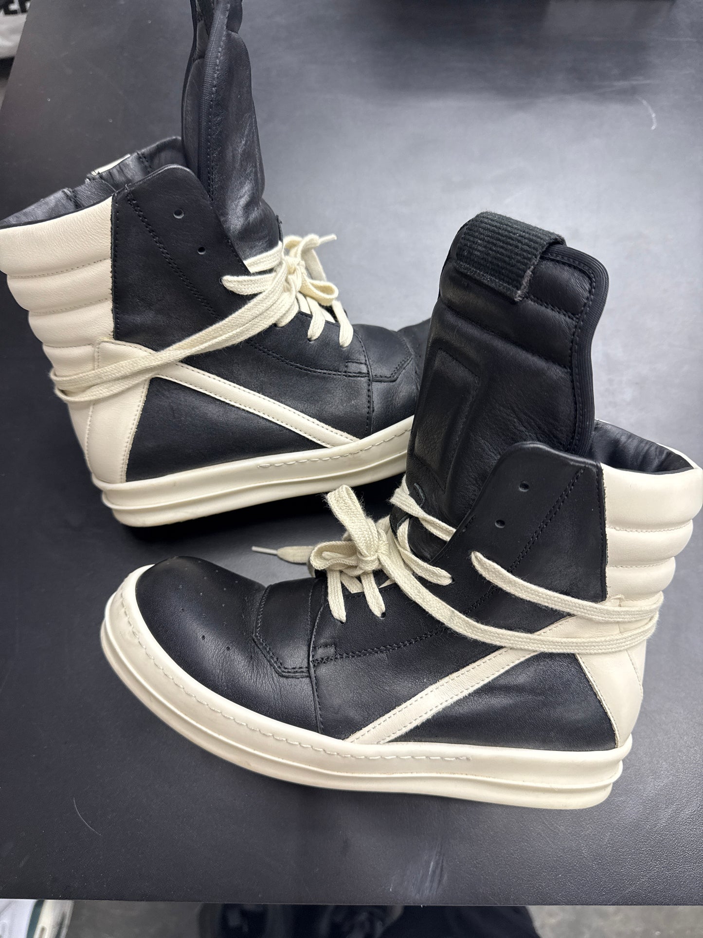 Rick Owen Geobasket Black (U) - 37 (NB)