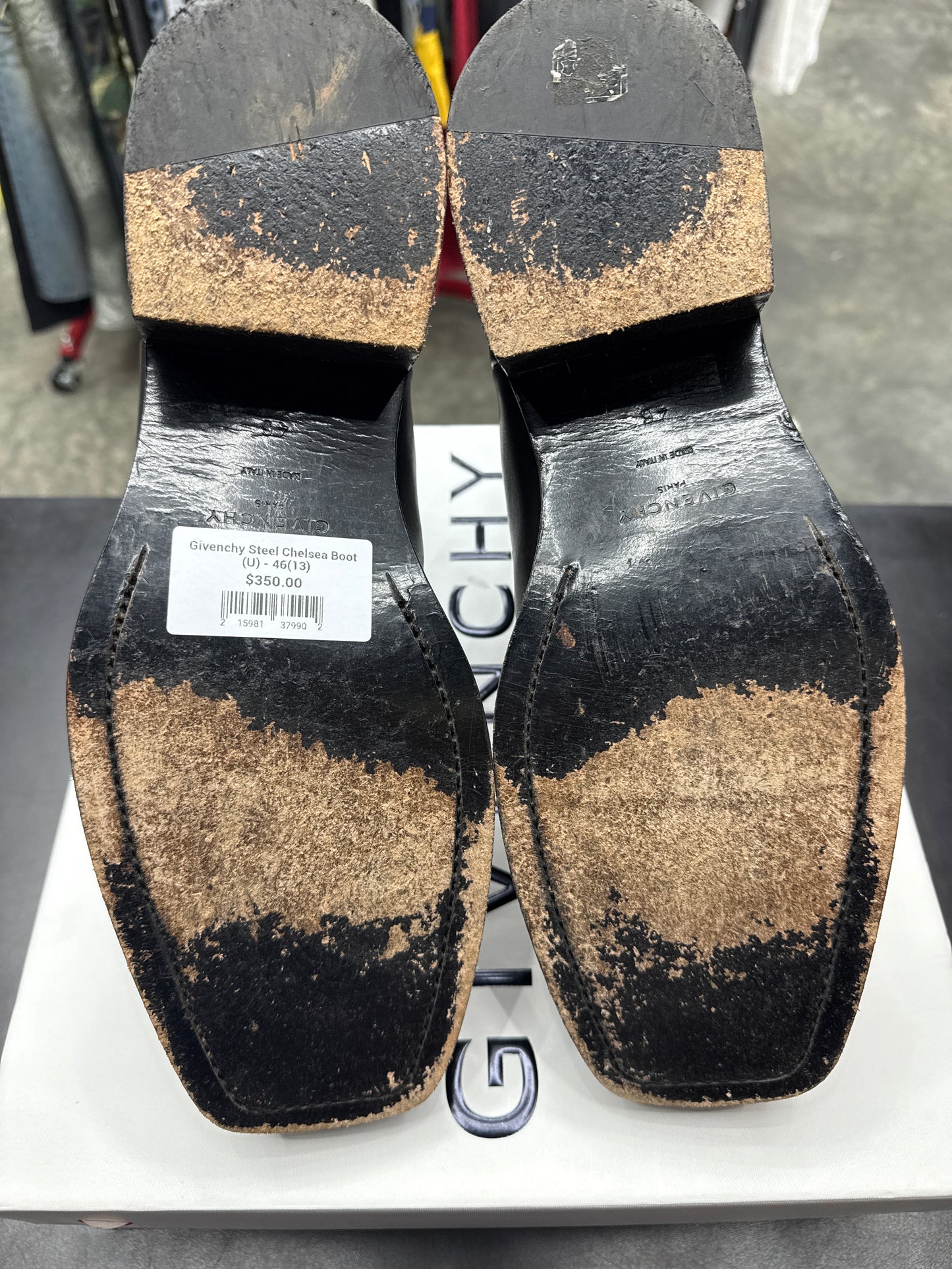 Givenchy Steel Chelsea Boot (U) - 46(13)