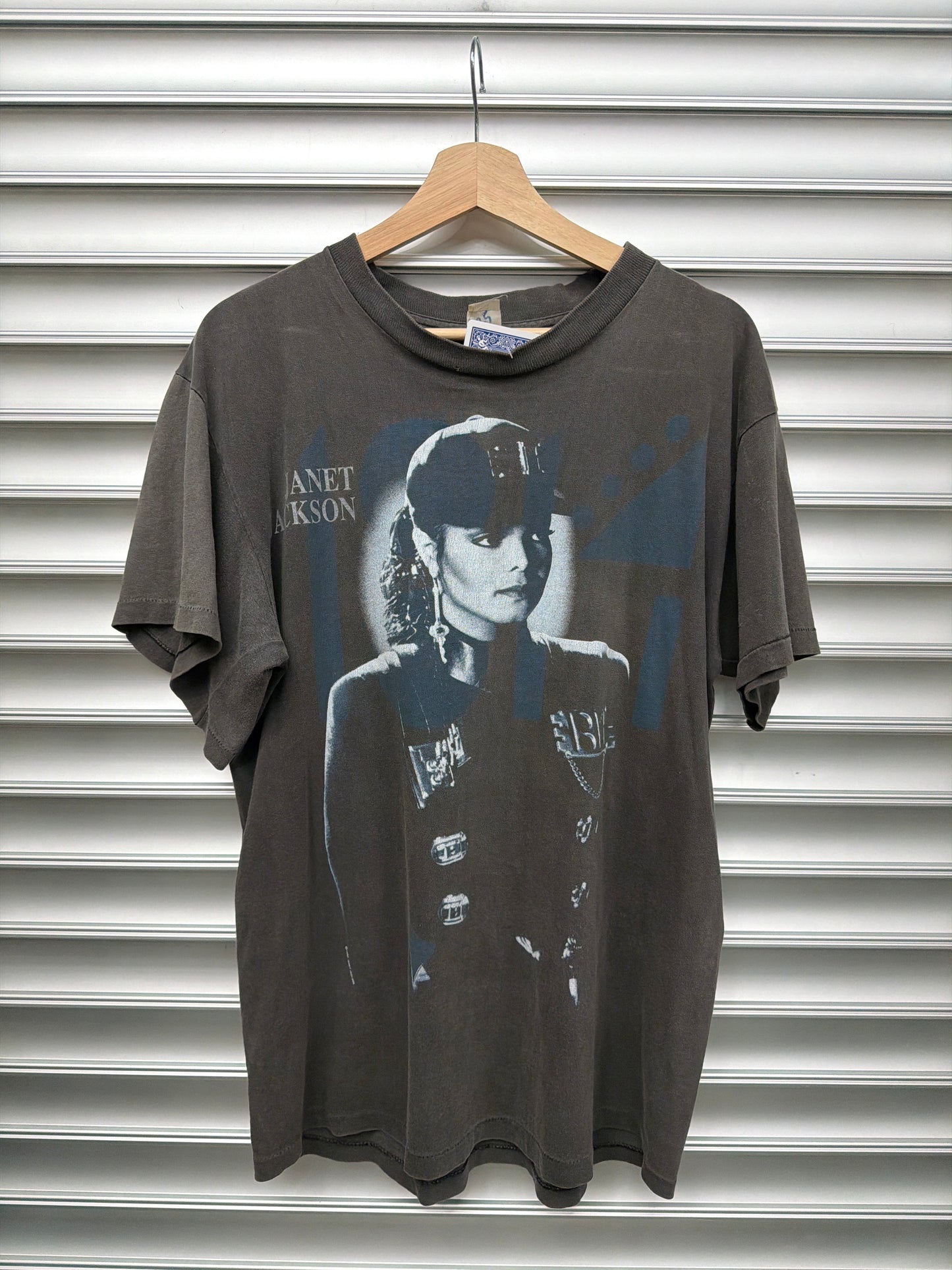 Vintage Faded Janet Jackson Tee - L