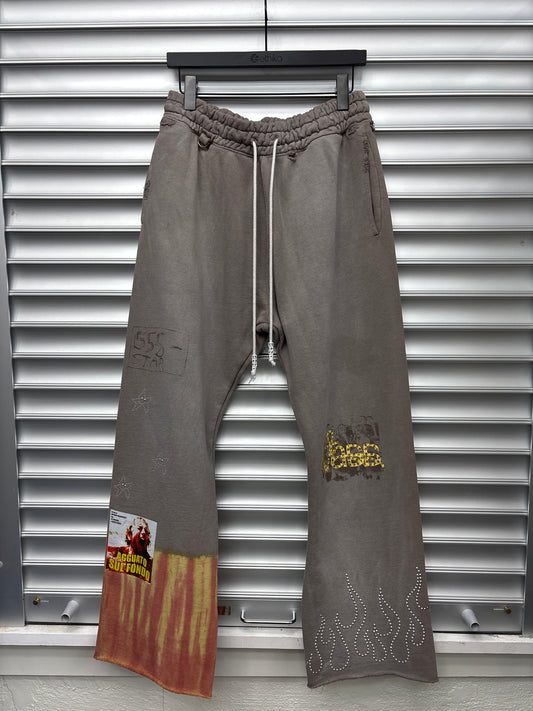 Paly Flame Sweatpants - M