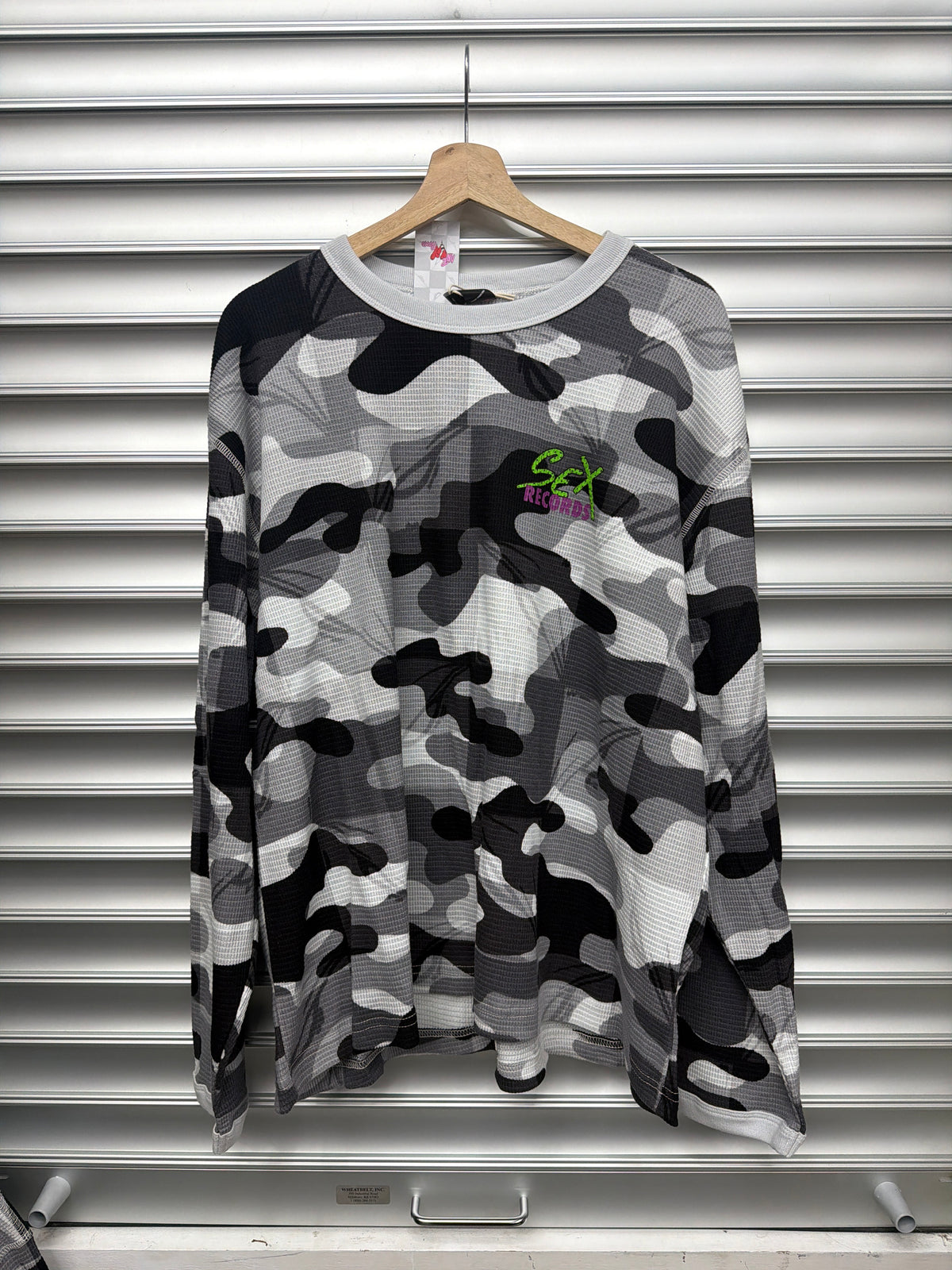 Matty Boy Sex Records Snow Camo Thermal - XL**
