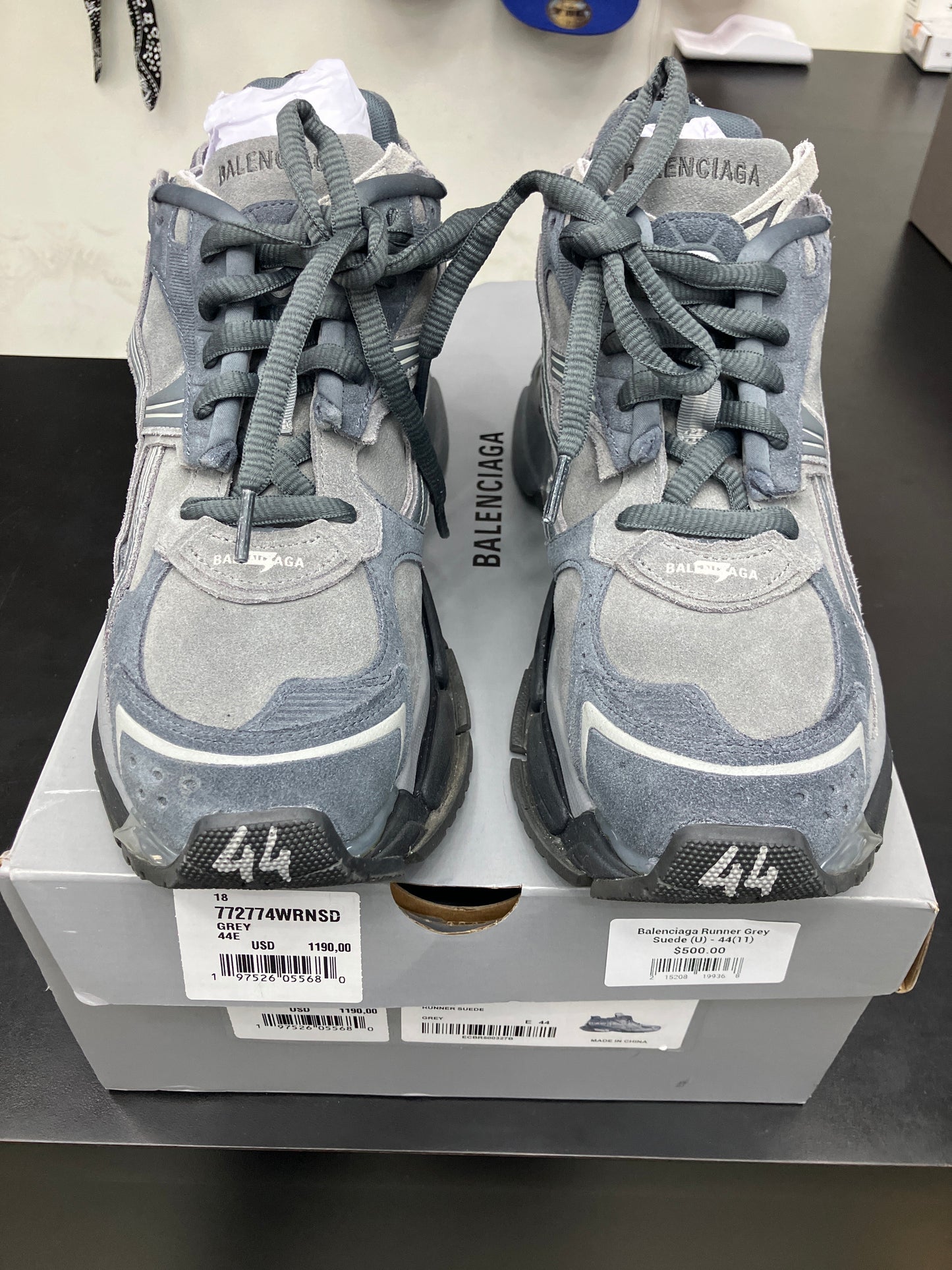 Balenciaga Runner Grey Suede (U) - 44(11)
