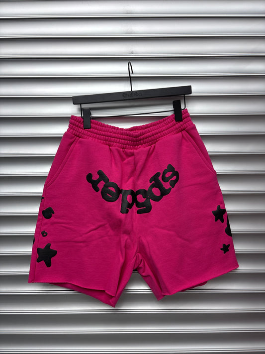 Spider Pink Shorts - M