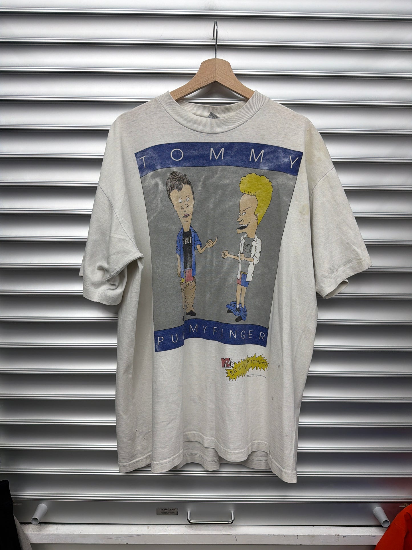 Vintage Beavis And Butthead Tommy Tee - XL