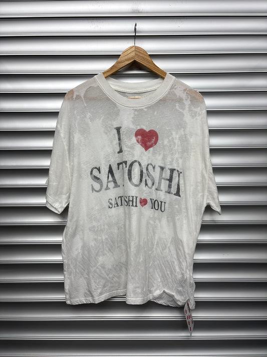 Satoshi Nakamoto I Love Tee - L**