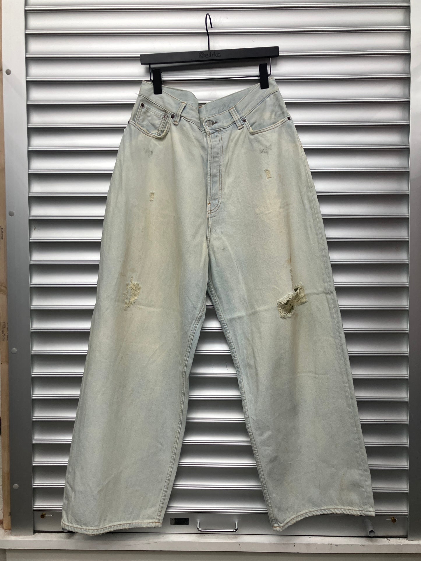Brand New Acne Studios Baggy Stormbreak Denim - 48