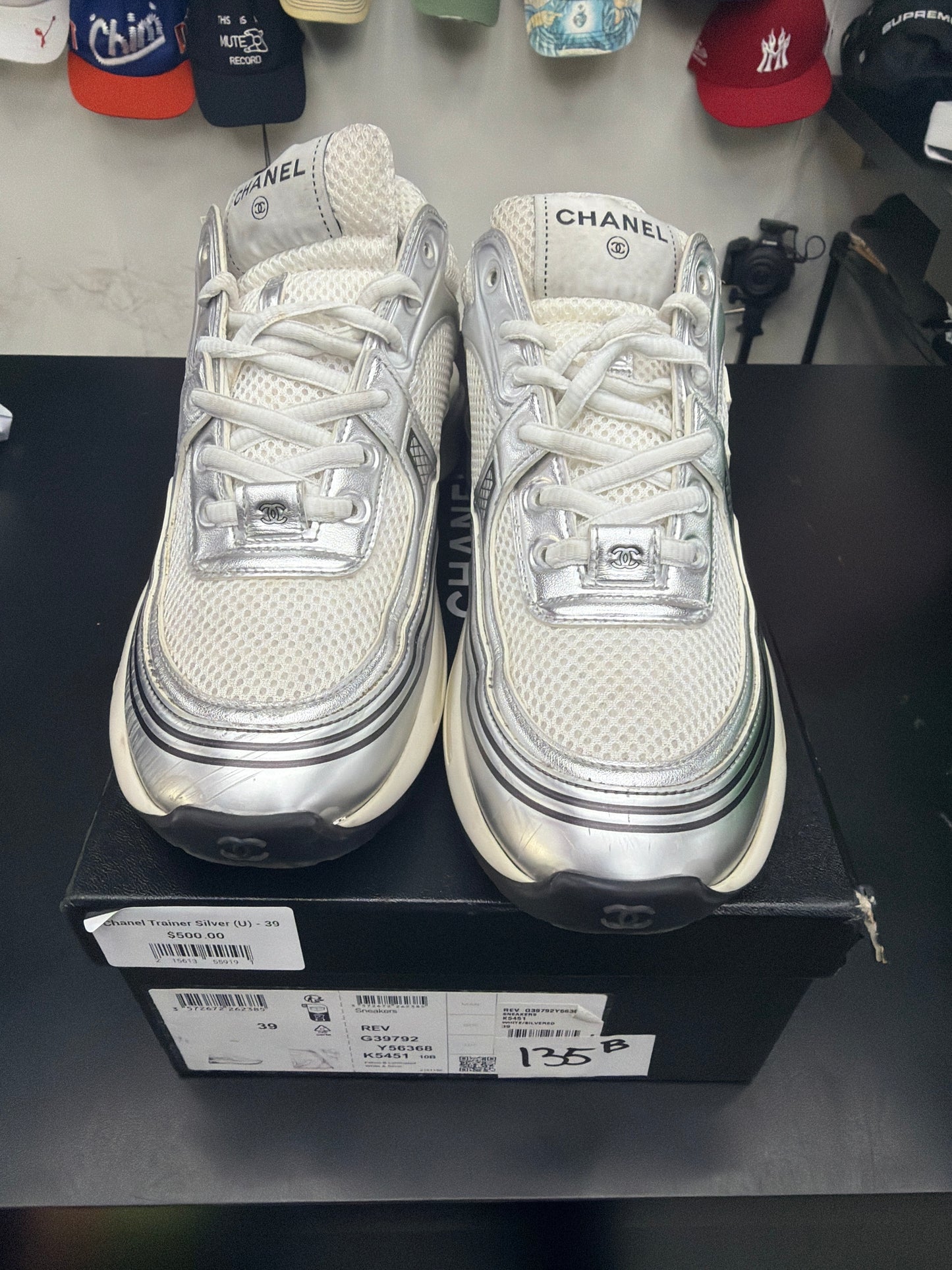 Chanel Trainer Silver (U) - 39