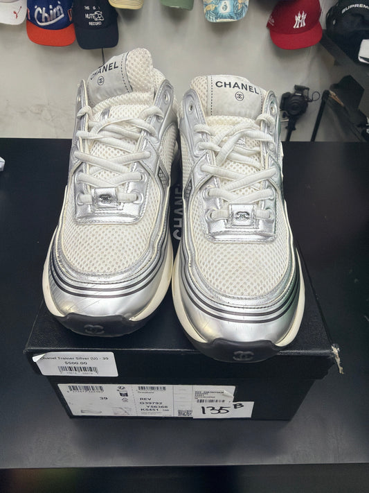 Chanel Trainer Silver (U) - 39