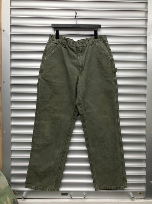 Vintage Carhartt Olive Carpenter Pant - 36*