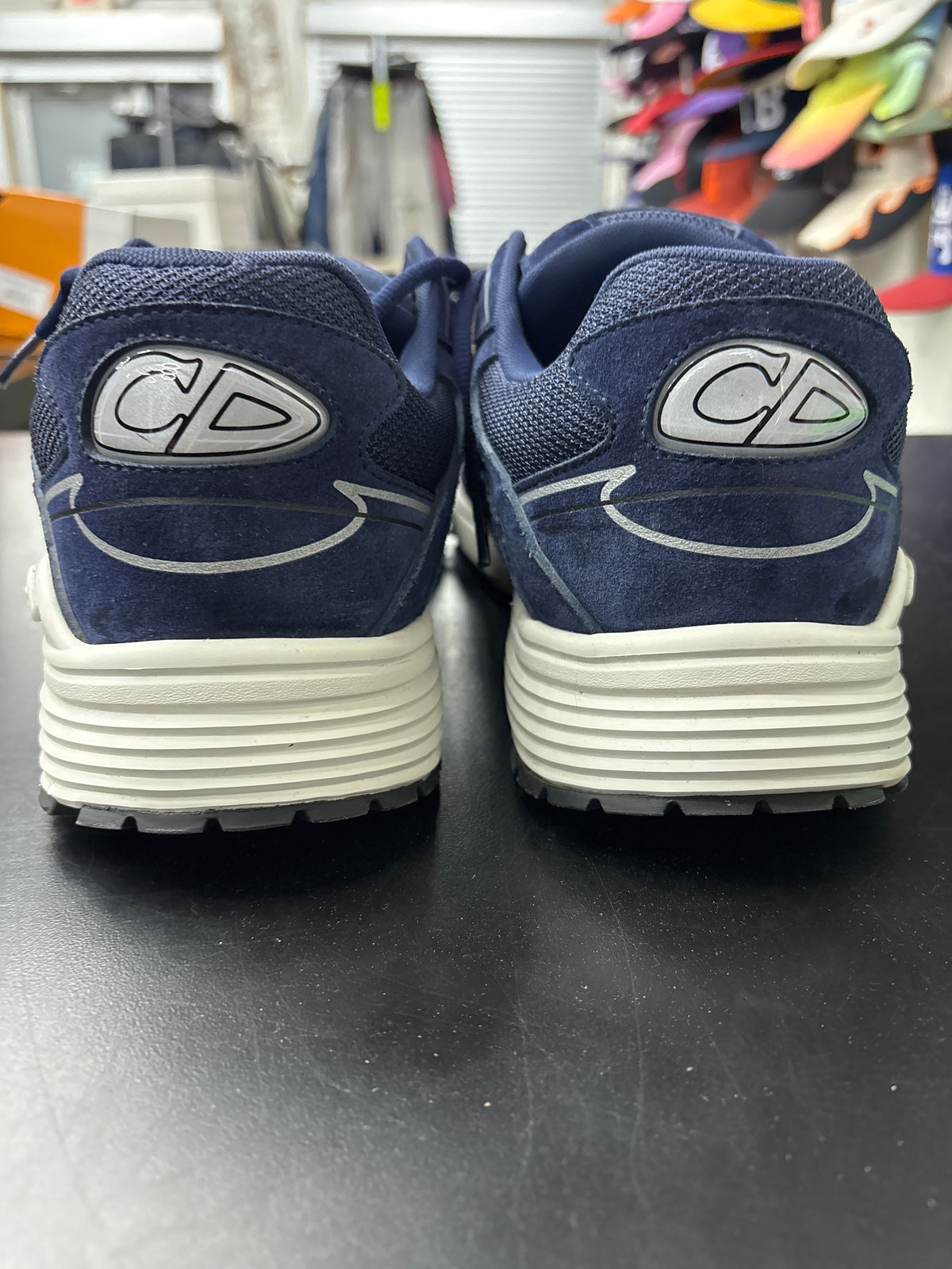 Dior B30 Suede Navy (U) - 44(11) (NB)**