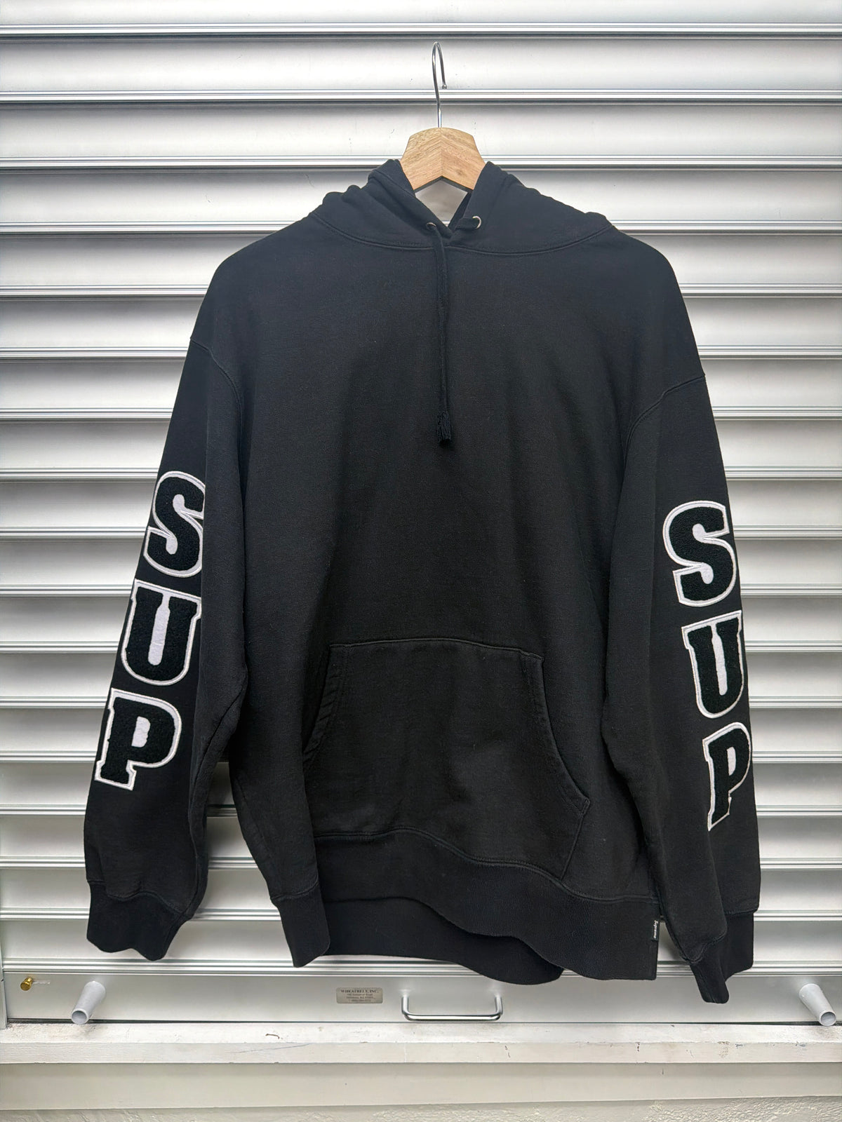 Supreme Team Black Hoodie - M**