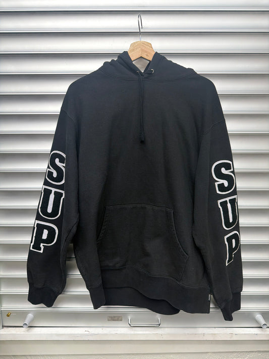 Supreme Team Black Hoodie - M**