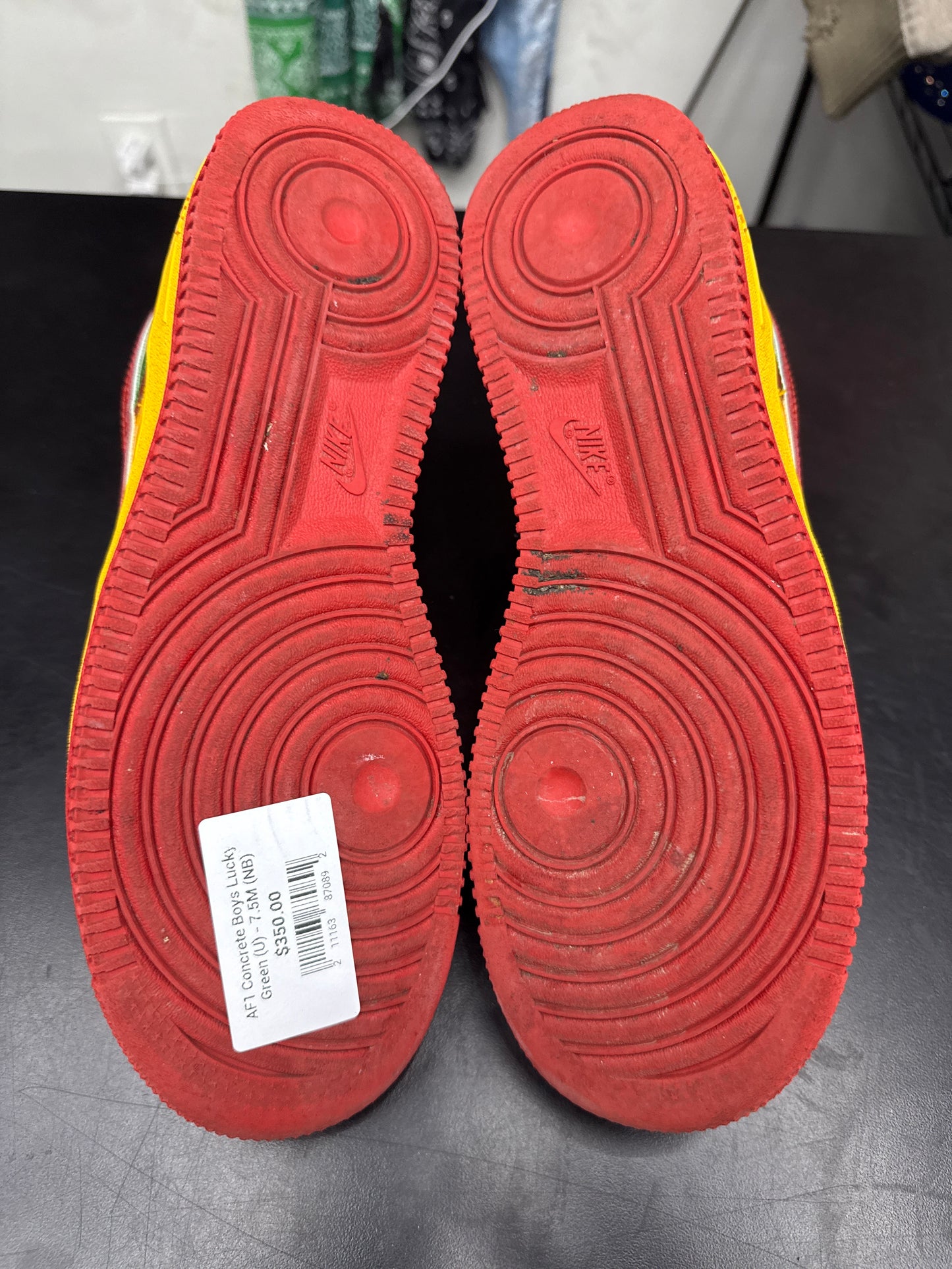 AF1 Concrete Boys Lucky Green (U) - 7.5M (NB)